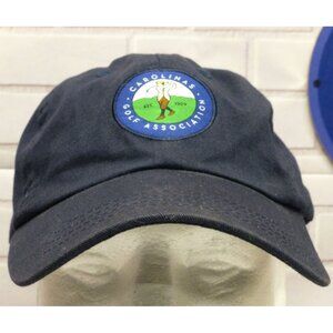 Carolinas Golf Association Navy‎ Blue Adjustable Hat By American Dry Goods